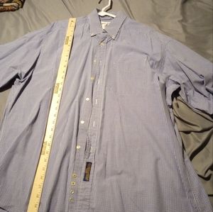 Tommy Hilfiger mens xl button up long sleeve dress shirt